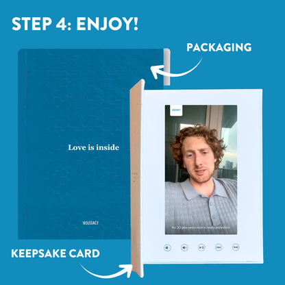 The Keepsake Card - Full Of Videos From Loved Ones