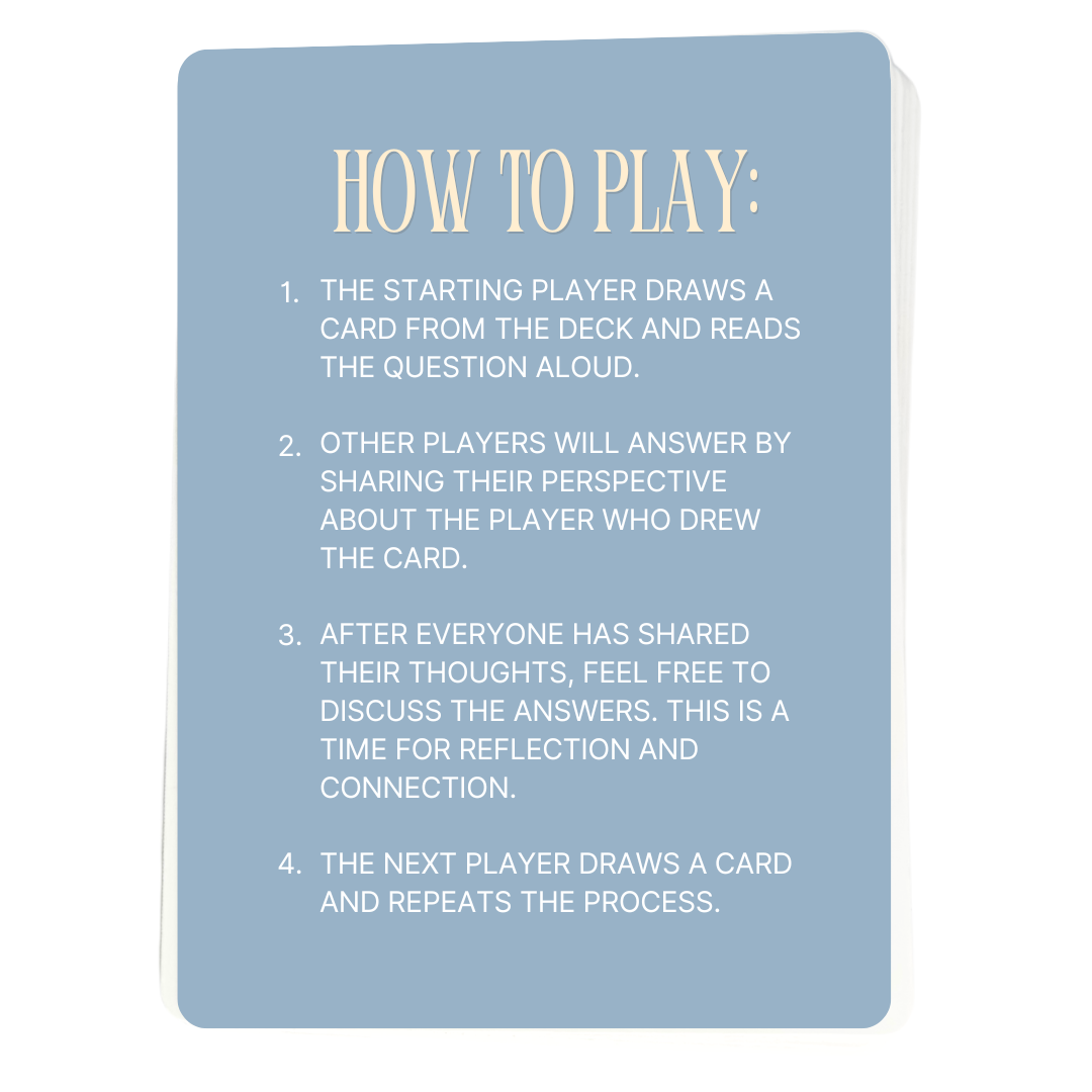PERCEPTIONS CARD GAME