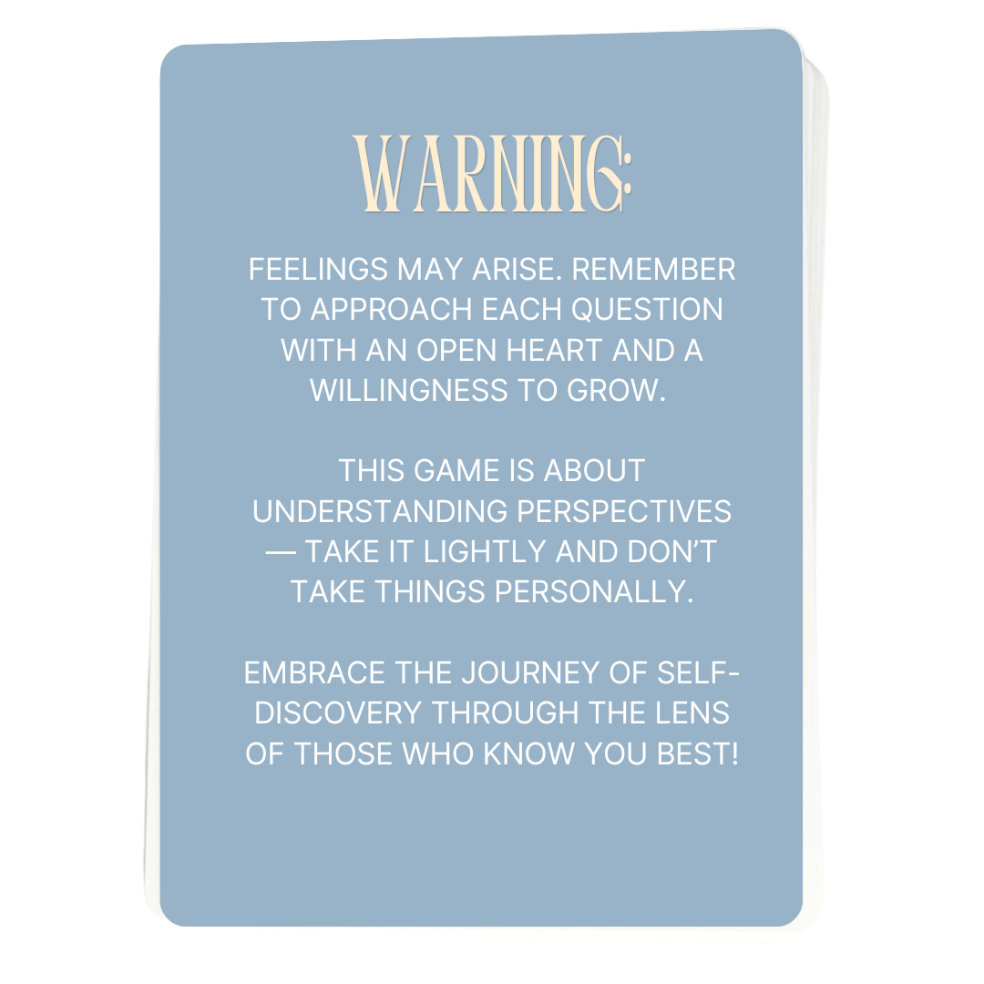PERCEPTIONS CARD GAME